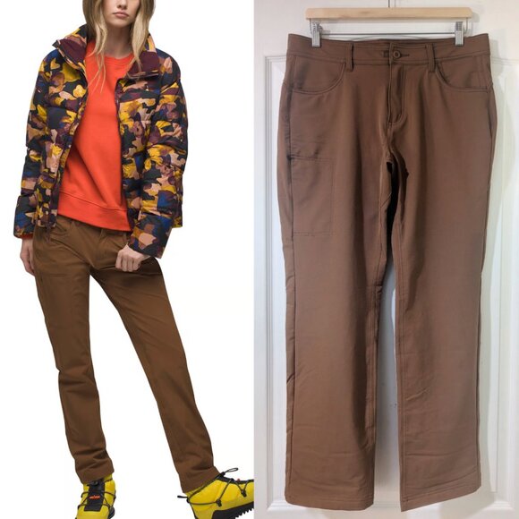 prAna | Halle AT Straight Pant In Sepia - Picture 1 of 16